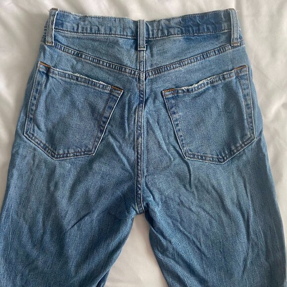 A+ F Curve Love Ultra High Rise Ankle Straight Jean | 27S - Picture 4 of 7